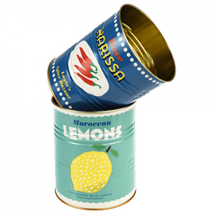 Rex London - Lemons and Harissa Storage Tins - Set Of Two