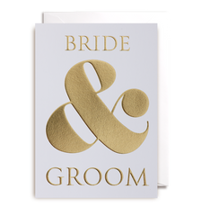Lagom Design Bride & Groom Card