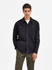 Selected Homme Loose New Tony Overshirt - Black