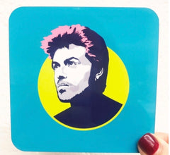 Art Wow George Michael Coaster