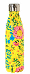 Talking Tables - Yellow Floral Reusable Water Bottle 500ml