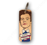 Harry Styles Wooden Keyring