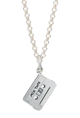 Scream Pretty - Silver Mix Tape Necklace
