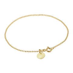 Enamel Copenhagen Bracelet Ball Chain - Beige
