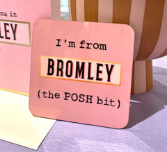 Bromley Posh Bit Coaster