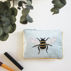 House of Disaster Eden Pouch with Bee Design