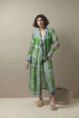 One Hundred Stars Handkerchief Green Gown