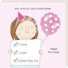 Rosie Made A Thing - Tick Boxes