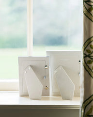 Addison Ross Powder Blue Enamel & Silver Frame