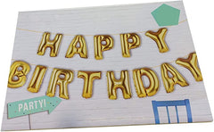 Giant Birthday Foil Balloon Bunting - ‘Happy Birthday’ - Talking Tables