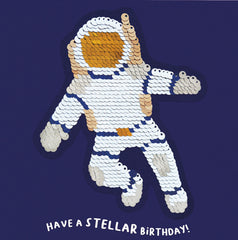 Redback Cards - Sequin Stellar Birthday Card