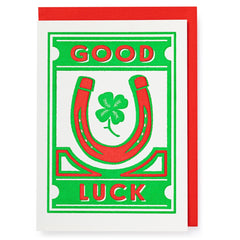 Lucky Horseshoe Card - Archivist Press