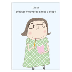 Rosie Made A Thing- Lists Lined Notebook