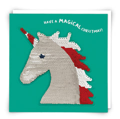 Redback Cards Magical Unicorn Christmas Card