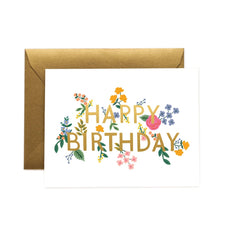 Rifle Paper Wildwood Birthday Card