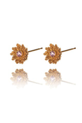 Amanda Coleman Gold Dahlia Studs