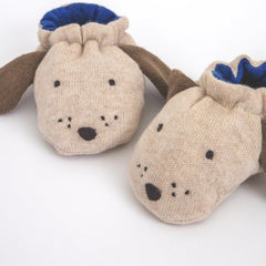 Meri Meri Baby Booties - Dog