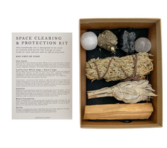 Lotus & Lapis Space Clearing and Protection Kit