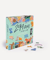 299 Dogs And A Cat Jigsaw Puzzle