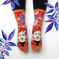 House of Disaster Frida Kahlo Fruit Socks