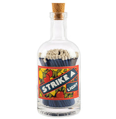 Archivist Luxury Glass Bottle Matches - Strike A Light