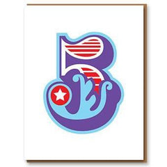 Age 5 Birthday Card - 1973