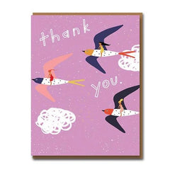 Thank You Flying High Card - 1973
