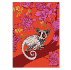 Lush Designs - Bush Baby Greeting Card