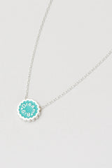 Estella Bartlett Blue Enamel Dream Big - Silver Plated