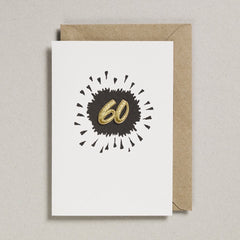 Petra Boase 60th Iron Patch Card