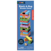 Kikkerland - Stack-A-Bug Wooden Game