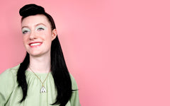 Tatty Devine - Spring Snowdrop Pendant Necklace