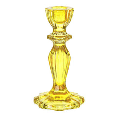 Boho Spice Yellow Candle Holder