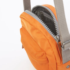 Roka Paddington B Sustainable Small Burnt Orange Crossbody Bag