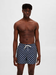 Selected Homme Dane Swim Shorts - Sky Captain/Mosaic