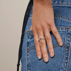 Enamel Copenhagen Agnete Ring - Silver