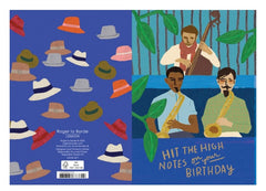 Roger La Borde Hit The High Notes Happy Birthday Card