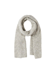 Pieces Bibi Long Scarf - Light Grey Melange