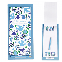 Rex London Folk Doves Magnetic Shopping List