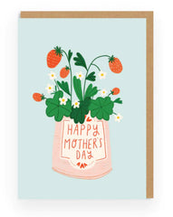 Ohh Deer - Mothers Day Strawberries Greeting Card