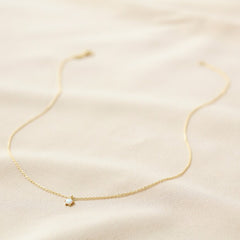 Lisa Angel Necklace - 14ct Gold Plated Opal Turtle Necklace