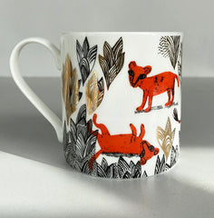 Lush Designs - Lion Mug