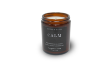 Lotus & Lapis Calm Amber Candle