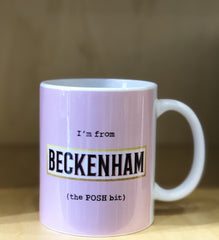 Beckenham The Posh Bit Mug - Pink