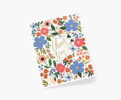 Rifle Paper Wild Rose Thank You Card