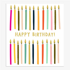 Think Of Me - Birthday Candles Card