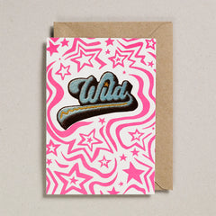 Petra Boase Iron on Patch Card - Wild