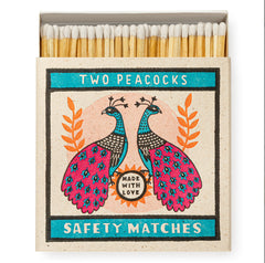 Archivist Two Peacocks Luxury Matches