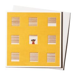 Ustudio - Girl at Window Card