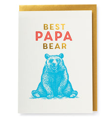 Archivist Press - Best Papa Bear Card